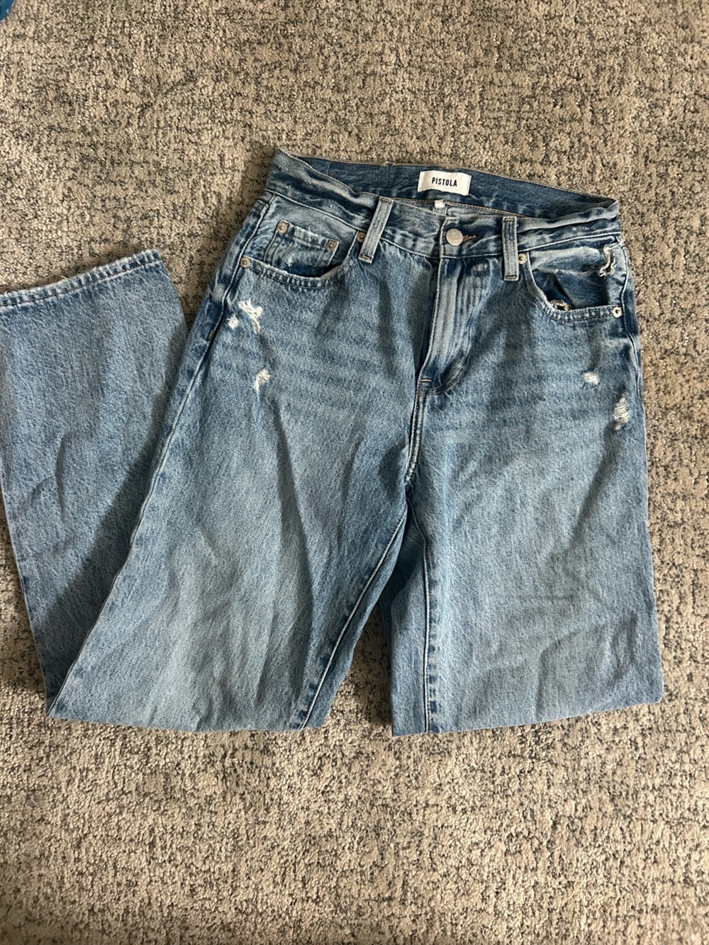pistola Light Blue Relaxed Fit Jeans